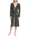 Barefoot Dreams Cozychic Lite Contrast Ribbed Robe