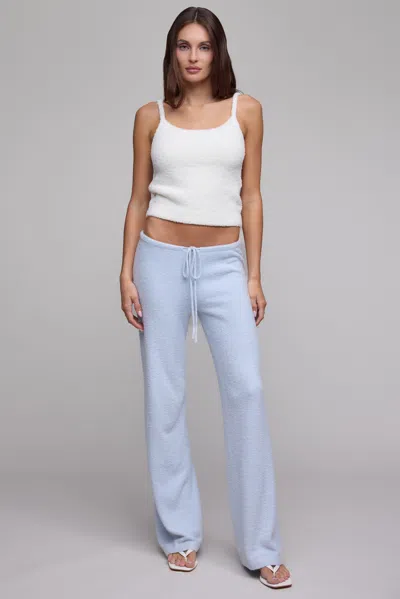 Barefoot Dreams Cozychic Lite® Ela Low Rise Knit Pant In Blue