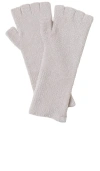 Barefoot Dreams Cozychic Lite Fingerless Gloves In 石色