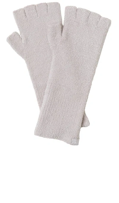 Barefoot Dreams Cozychic Lite Fingerless Gloves In 石色