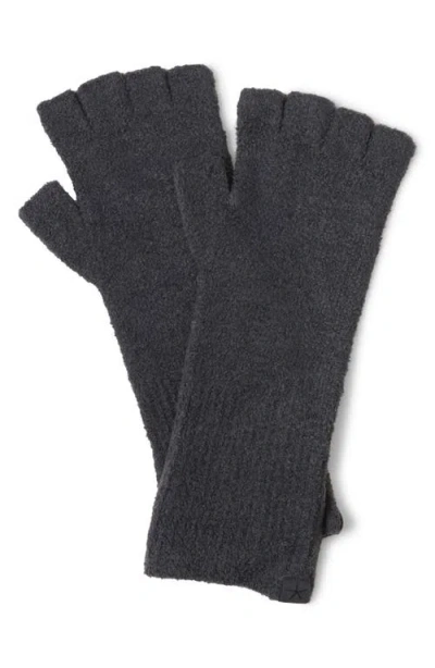 Barefoot Dreams Cozychic® Lite® Fingerless Gloves In Carbon