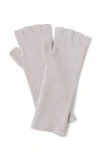 Barefoot Dreams Cozychic® Lite® Fingerless Gloves In Stone