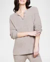 BAREFOOT DREAMS COZYCHIC LITE HENLEY PULLOVER