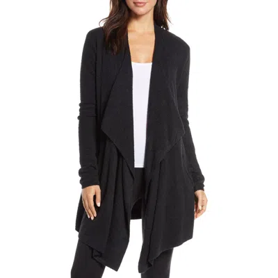 Barefoot Dreams Cozychic™ Lite Island Cardigan In Black