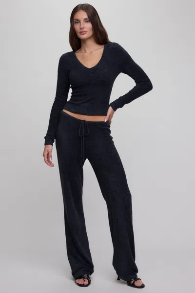 Barefoot Dreams Cozychic Lite® Kit Sweater In Black