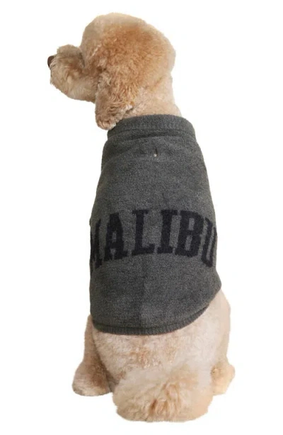 Barefoot Dreams Cozychic® Lite® Malibu Pet Sweater In Gray