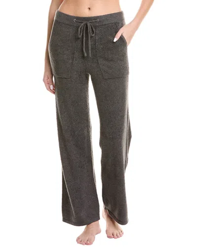 Barefoot Dreams Cozychic Lite Patch Pocket Long Pant In Grey
