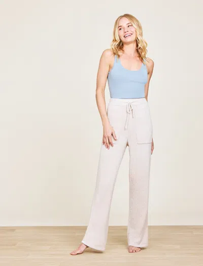 Barefoot Dreams Cozychic Lite® Patch Pocket Long Pant In Stone