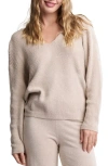 Barefoot Dreams Cozychic Lite® Rib Tie Back Top In Gray