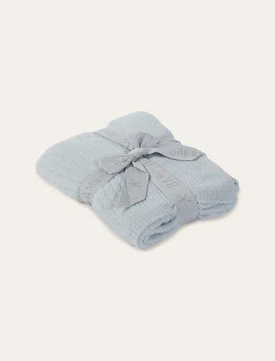 Barefoot Dreams Cozychic Lite® Ribbed Baby Blanket In Blue