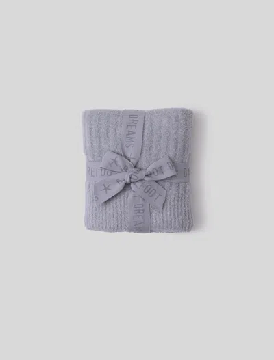 Barefoot Dreams Cozychic Lite® Ribbed Baby Blanket In Blue