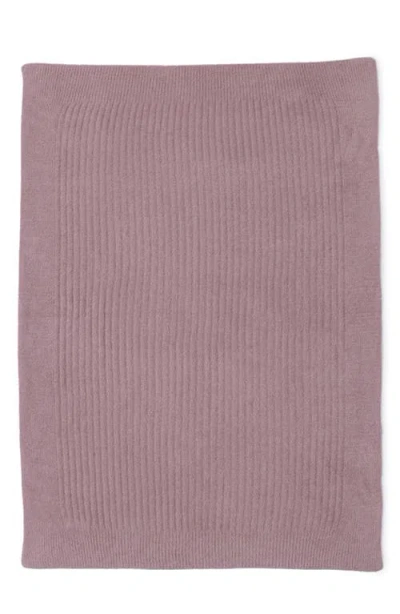 Barefoot Dreams Cozychic™ Lite® Ribbed Blanket In Brown