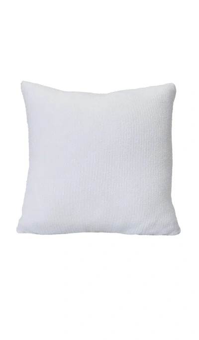 Barefoot Dreams Cozychic Lite Ribbed Pillow Cover & Insert In White