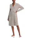 Barefoot Dreams Cozychic Lite Ribbed Robe In Dove Gray