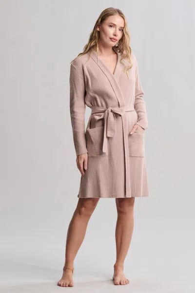 Barefoot Dreams Cozychic Lite® Ribbed Robe In Willow