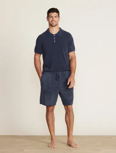 Barefoot Dreams Cozychic Lite® Rolled Edge Shorts In Indigo