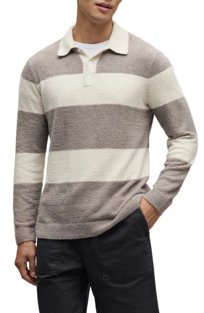 Barefoot Dreams Cozychic® Lite Rugby Pajama Polo Sweater In Multi