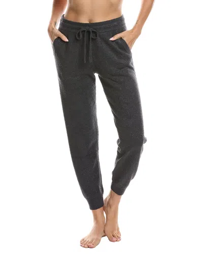 Barefoot Dreams Cozychic Lite Side Cable Jogger Pant In Black