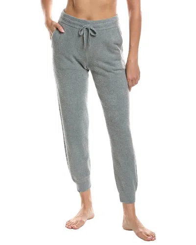 Barefoot Dreams Cozychic Lite Side Cable Jogger Pant In Gray