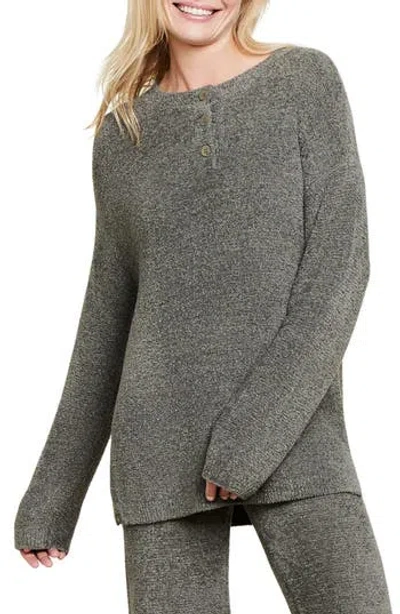 Barefoot Dreams ® Cozychic® Lite® Textured Henley In Green