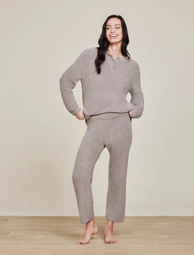 Barefoot Dreams Cozychic Lite® Textured Pant In Nickel