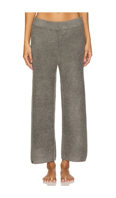 Barefoot Dreams Cozychic Lite Textured Pant In Olive Branch
