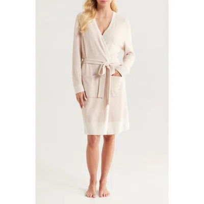Barefoot Dreams Cozychic Lite® Tonal Contrast Robe In Neutral