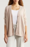 Barefoot Dreams ® Cozychic Lite® V-back Cardigan In Feather