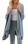 Barefoot Dreams Cozychic Lite Weekend Wrap In Blue