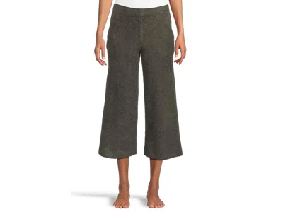Barefoot Dreams Cozychic Lite(r) Textured Crop Pant In Green