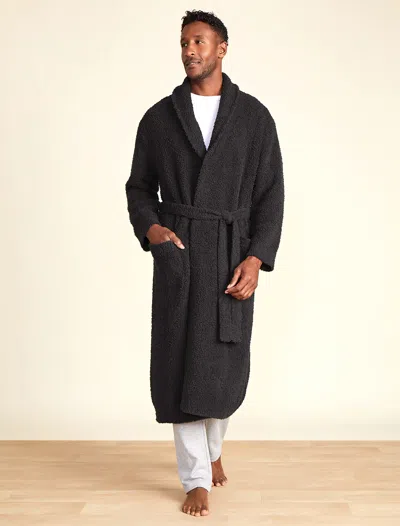 Barefoot Dreams Cozychic® Long Solid Robe In Black