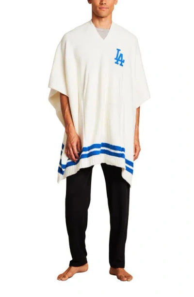 Barefoot Dreams Cozychic® Los Angeles Dodgers Everything Poncho In White
