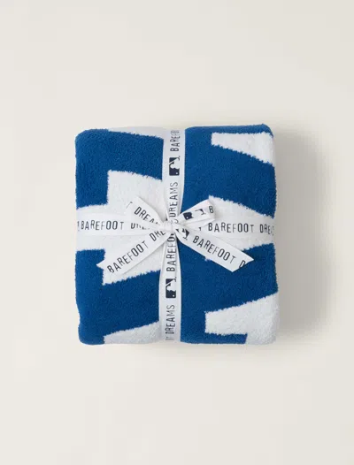 Barefoot Dreams Cozychic® Los Angeles Dodgers™ Throw In Blue