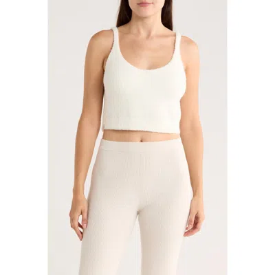 Barefoot Dreams ® Cozychic® Luxe Crop Camisole In White