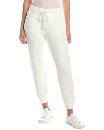 Barefoot Dreams Cozychic Luxe Jogger In White