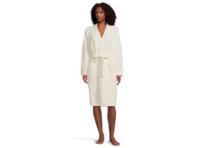 Barefoot Dreams Cozychic Luxe(r) Robe With Rib Detail In Animal Print