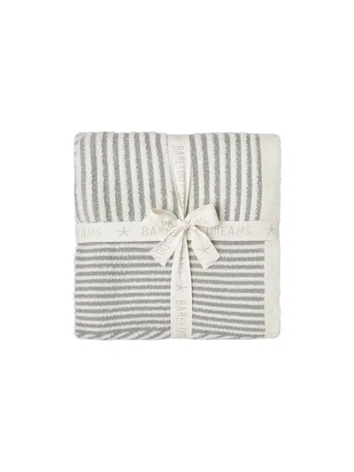 Barefoot Dreams Cozychic Mixed Striped Cotton-blend Throw Blanket