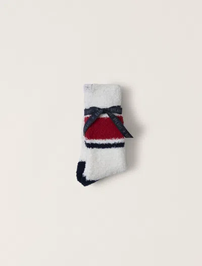 Barefoot Dreams Cozychic® Multi Color Tube Socks In Marine Multi