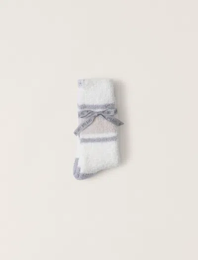 Barefoot Dreams Cozychic® Multi Color Tube Socks In Oyster Multi