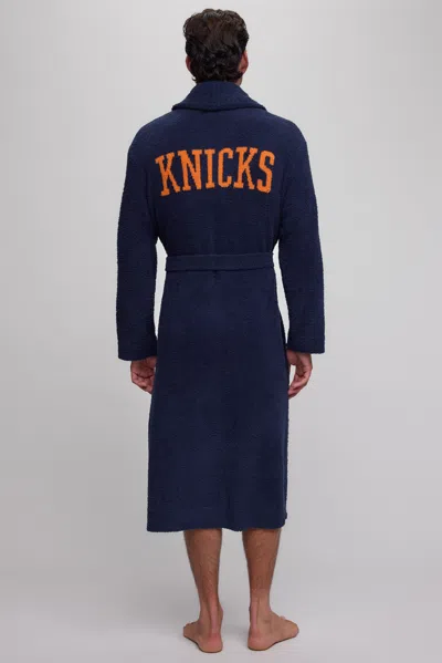 Barefoot Dreams Cozychic® New York Knicks™ Unisex Robe In Blue