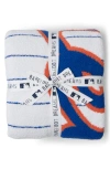 Barefoot Dreams Cozychic® New York Mets Throw Blanket In Mets Multi