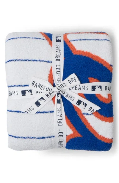 Barefoot Dreams Cozychic® New York Mets Throw Blanket In Mets Multi