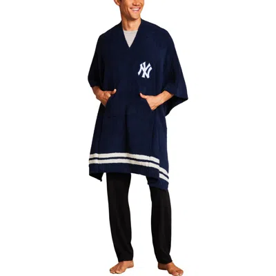 Barefoot Dreams Cozychic® New York Yanks Everything Poncho In Blue