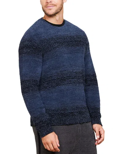 Barefoot Dreams Cozychic Ombre Pullover In Blue