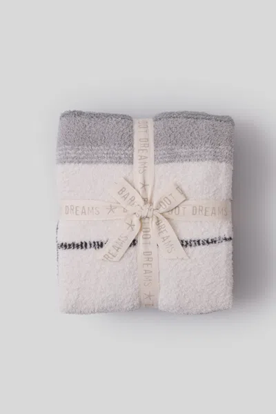 Barefoot Dreams Cozychic® Ombre Sarape Throw In Gray