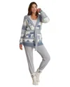 BAREFOOT DREAMS BAREFOOT DREAMS COZYCHIC PATCHWORK CARDIGAN