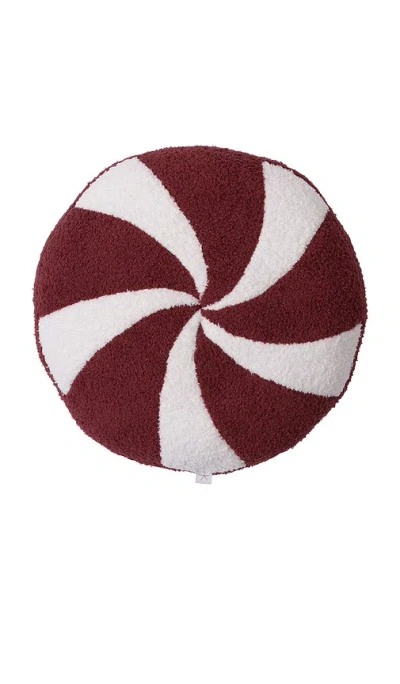 Barefoot Dreams Cozychic Peppermint Pillow In Multi