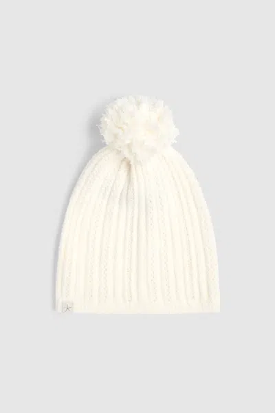 Barefoot Dreams Cozychic® Pointelle Beanie In Pearl