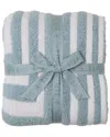 Barefoot Dreams Cozychic Prismatic Throw 54x72 In Blue
