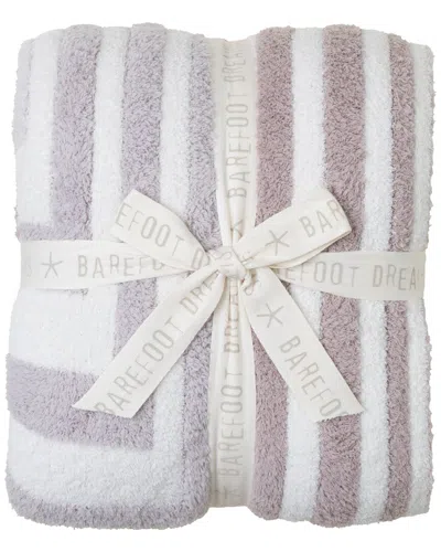 Barefoot Dreams Cozychic Prismatic Throw In White